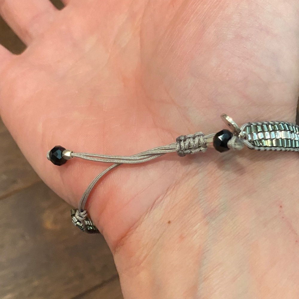 Stella & Dot Farren Pulley Bracelet Silver Bracelet - Picture 3 of 6